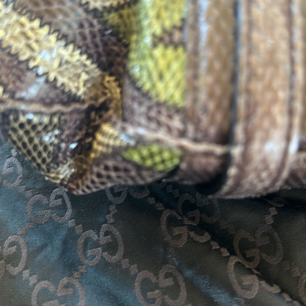 Gucci python hobo bag - Picture 5 of 11